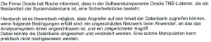 BfArM-Meldung der Firma Roche