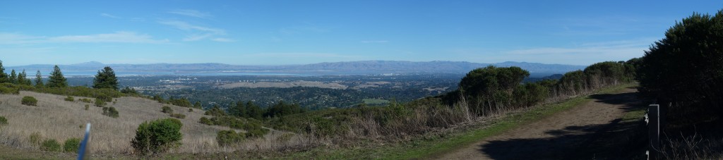 Blick auf die Bay