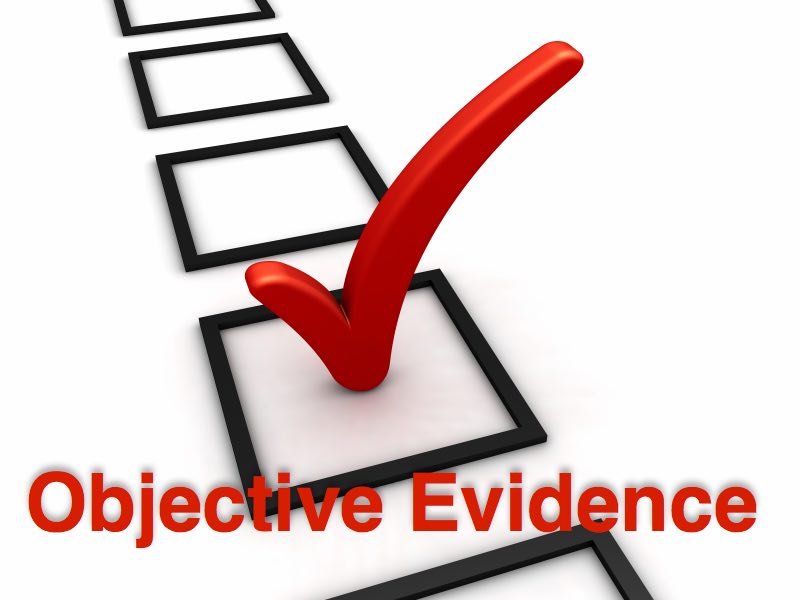 objective evidence