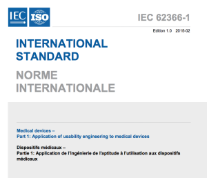 IEC 62366-1:2015: Seit Februar 2015 verfügbar