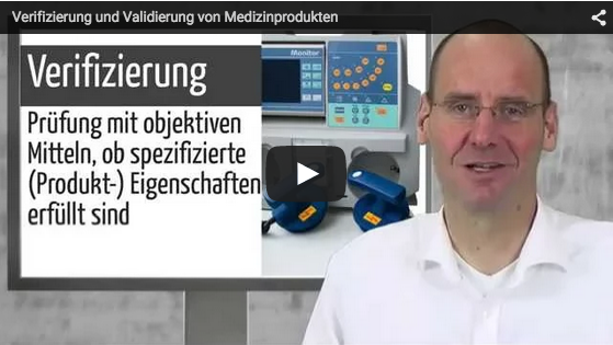 Video zur Validierung und Verifizierung von Medizinprodukten