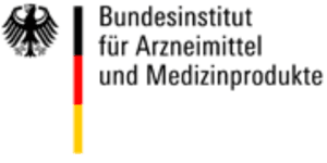 Logo des BfArM Bundesinstitut für Arzneimittel und Medizinprodukte