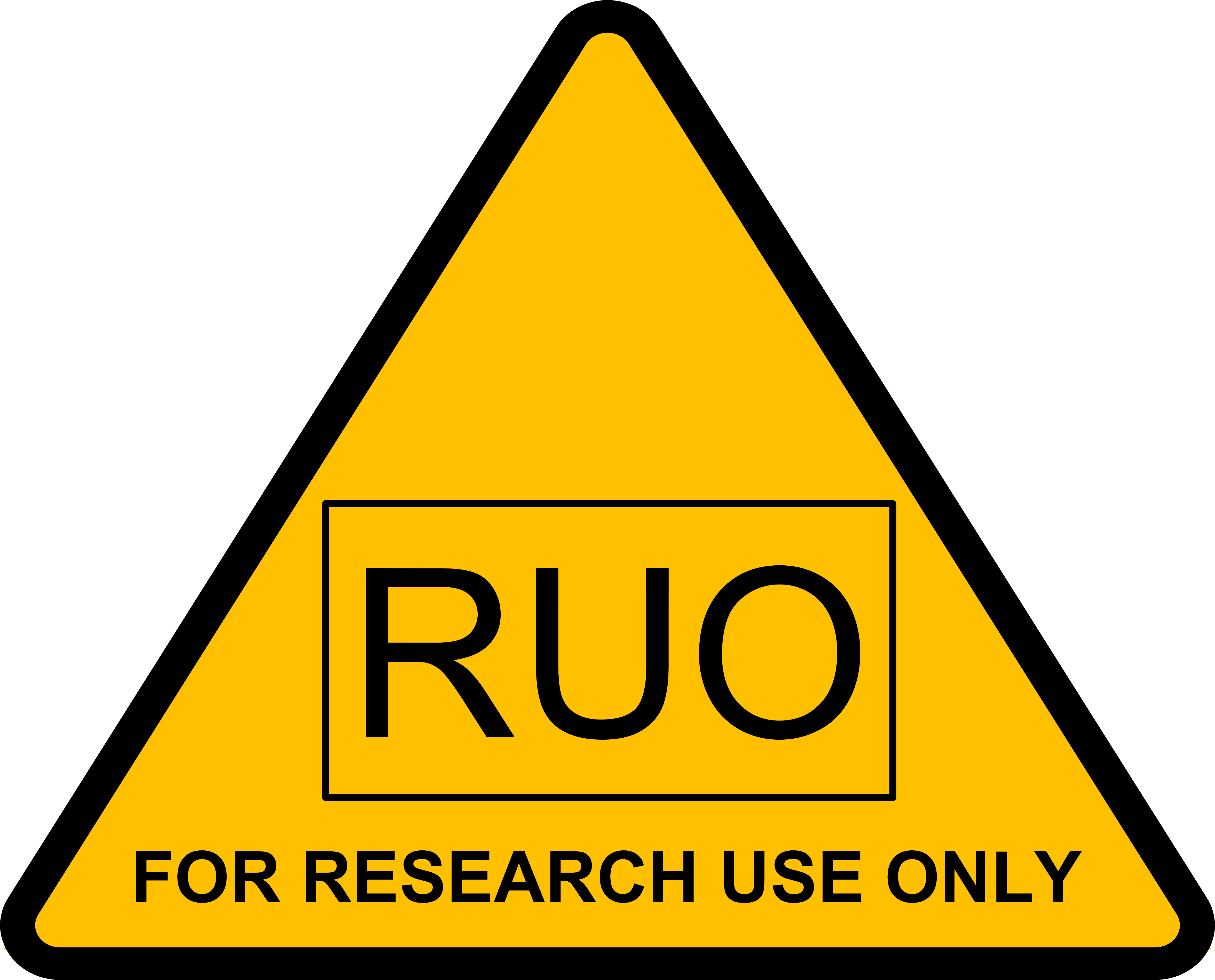 for research use only label