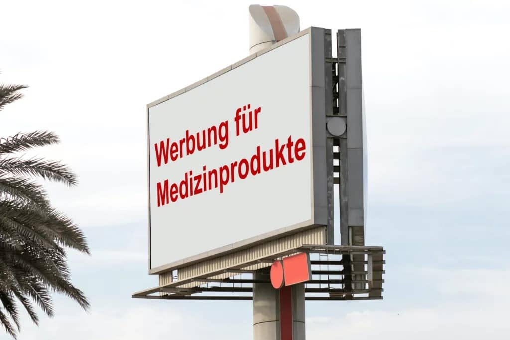 Werbung für Medizinprodukte