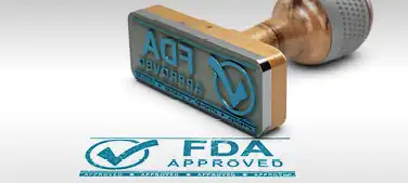 Stempel mit FDA Logo