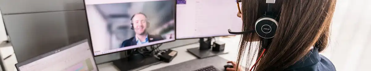 Remote Meeting on a Computer