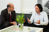 Prof. Johner mit Gast
