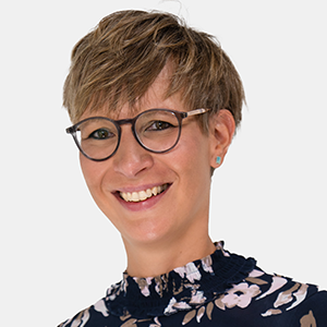 Sprecherin Catharina Bertram